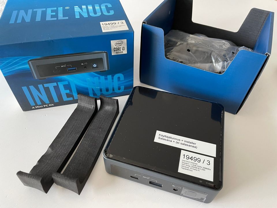 Intel NUC 10 minitietokone -50% uuden hinnasta!