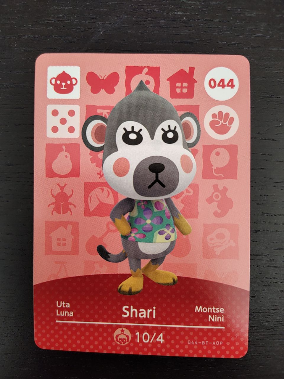 Animal crossing amiibo kortti