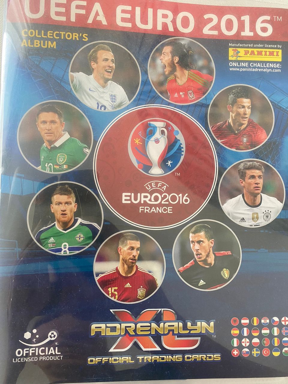 Uefa Euro 2016 kansio + kortit