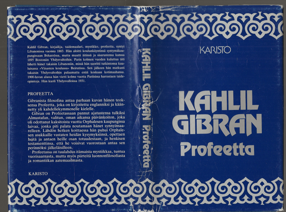 Kahil Gibran: Profeetta. Karisto 1987