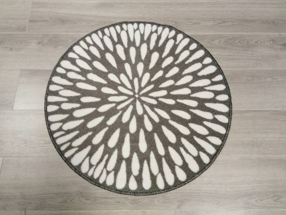 Pisara pyöreä matto 80 cm