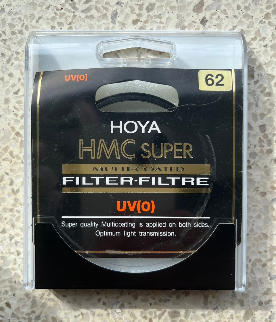 Hoya HMC super 62mm UV-suodin