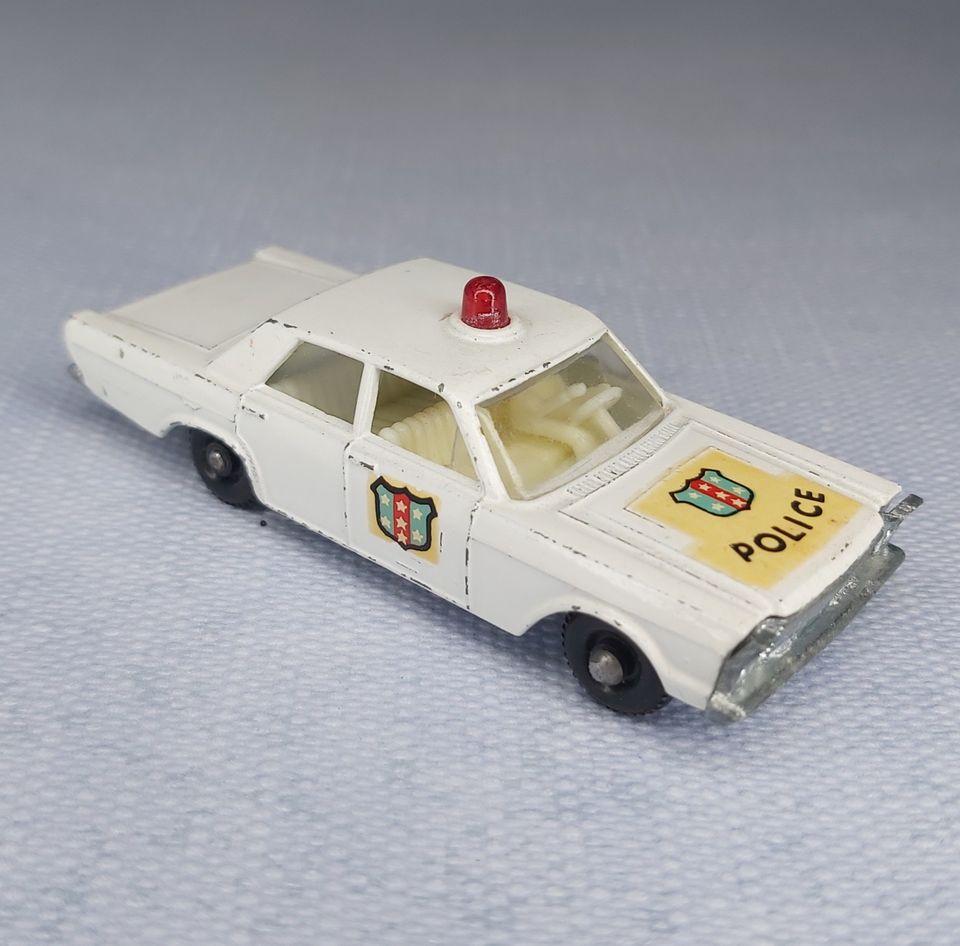 Matchbox Lesney Ford Galaxie Police Car