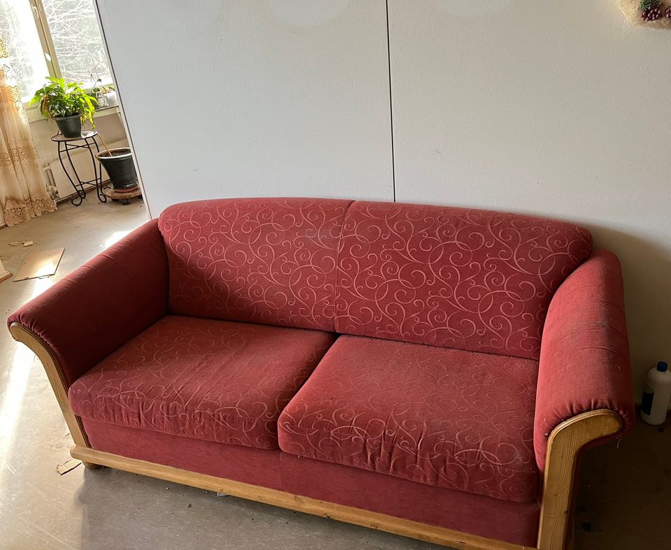Punaisen sohva