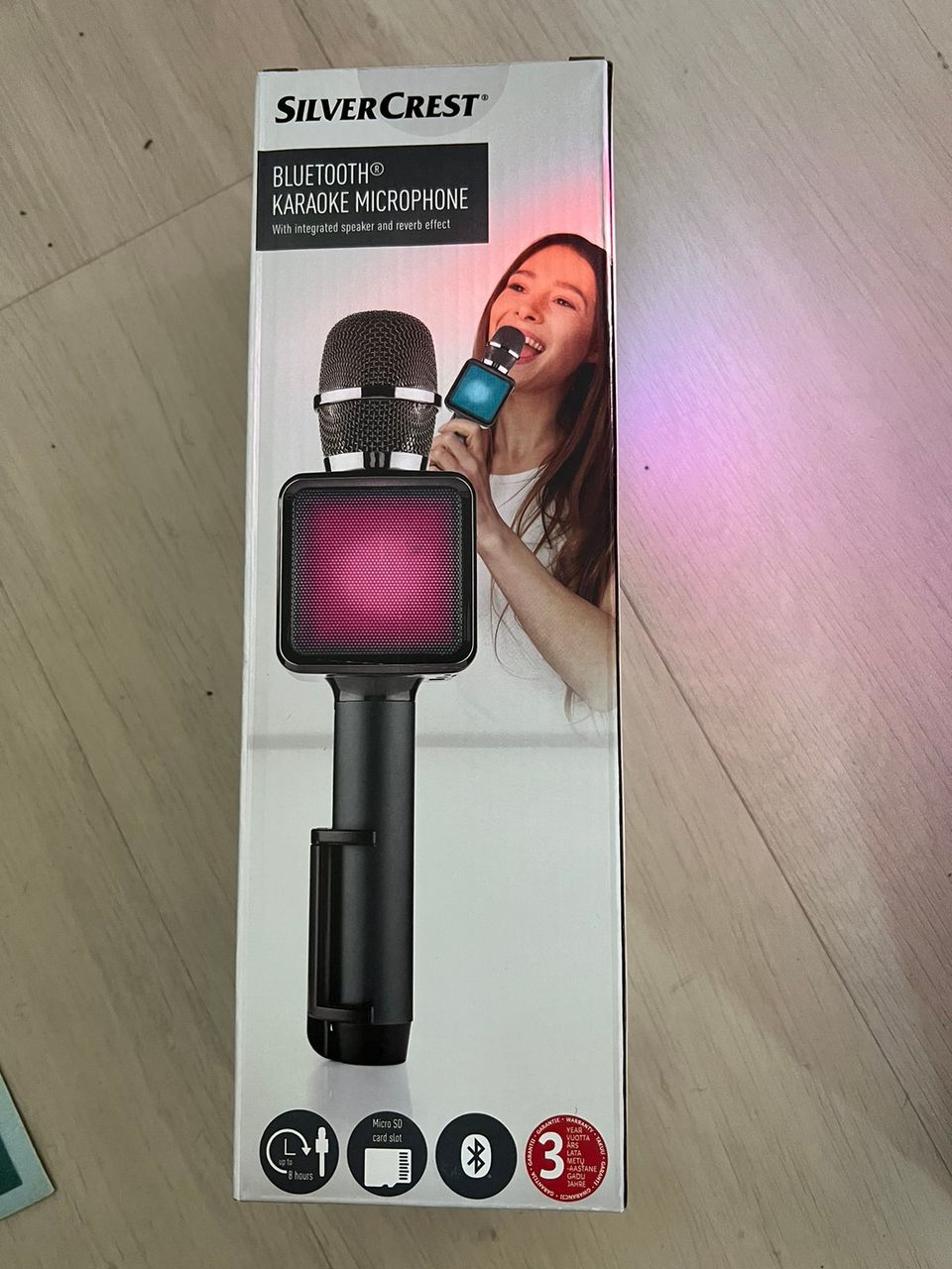 Bluetooth karaoke mikrofoni