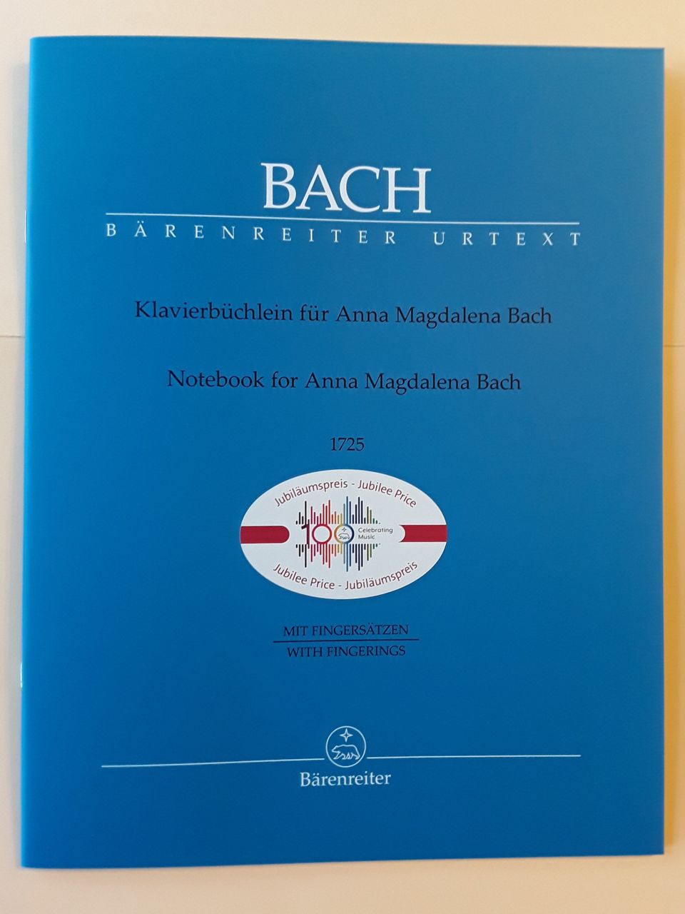 Nuotti: Bach: Klavierbüchlein für Anna Magdalena Bach, piano, laulu