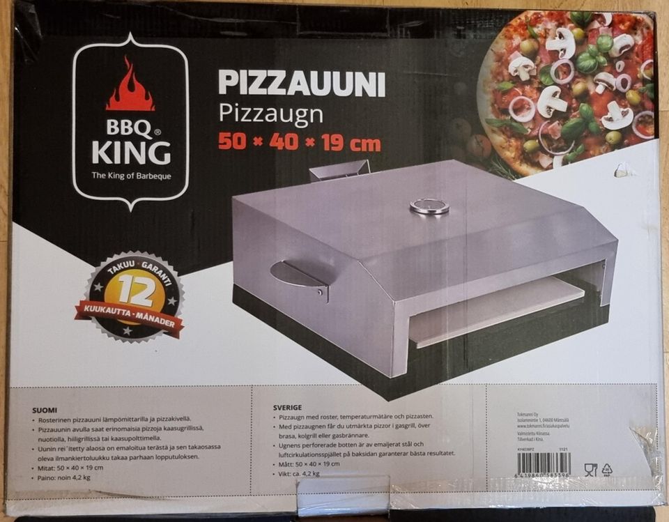 BBQ KING Pizzauuni.