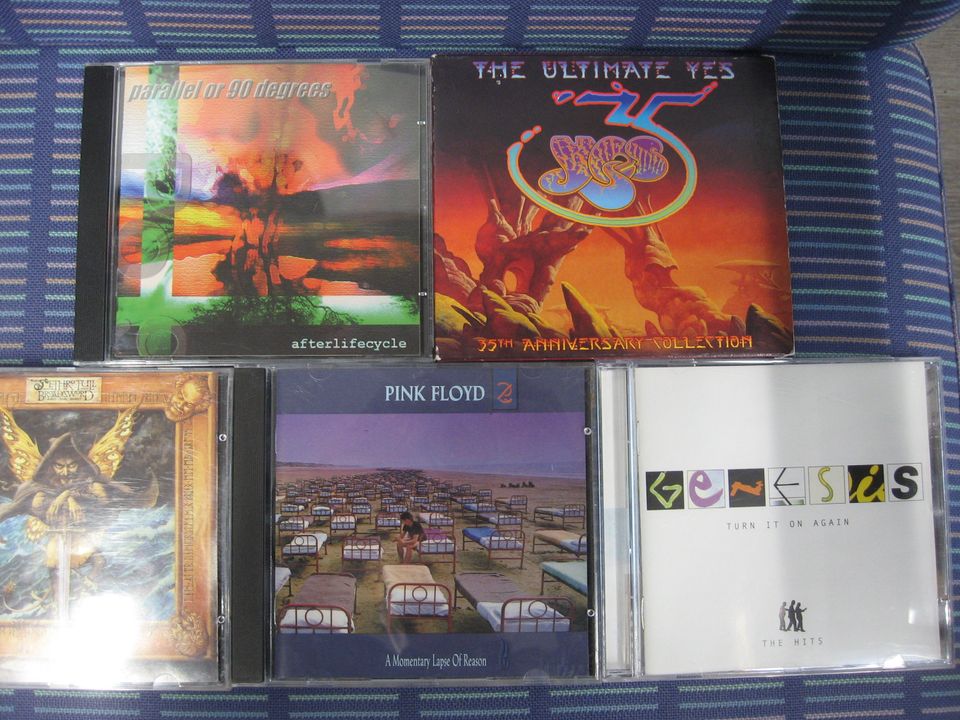 Yes, Jethro Tull, Pink Floyd, Genesis, INXS, Heart, Kings Of Leon
