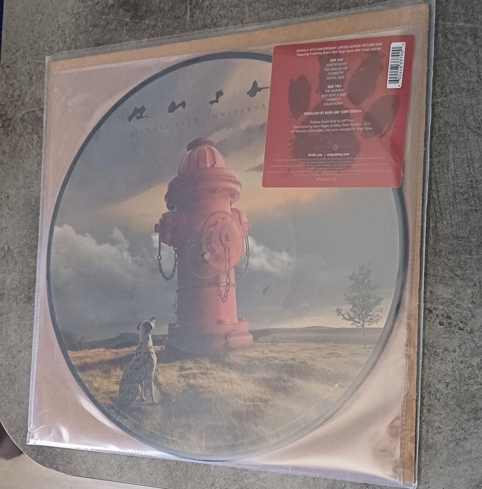 Rush Signals Picture disc LP