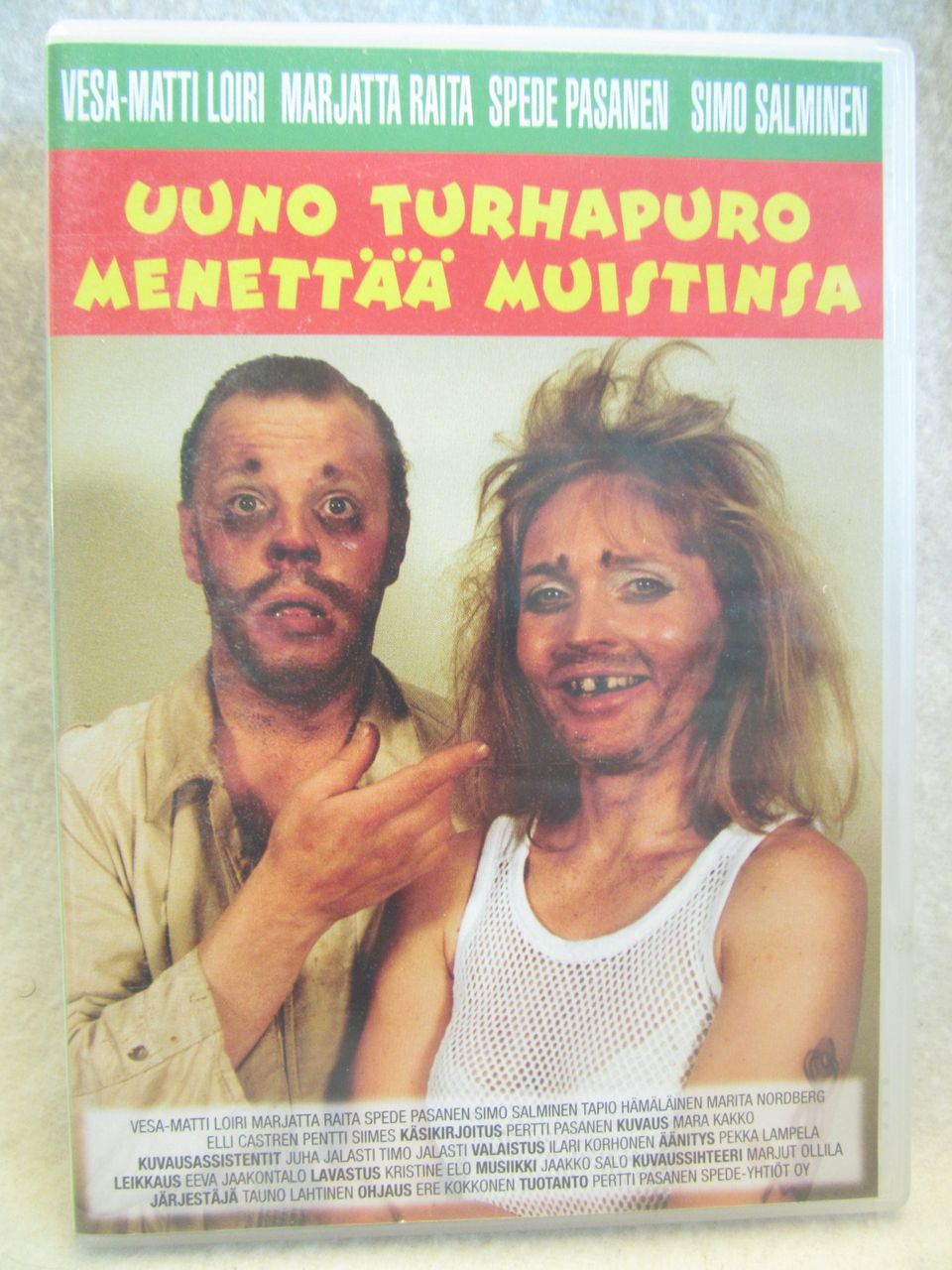 Uuno Turhapuro menettää muistinsa dvd