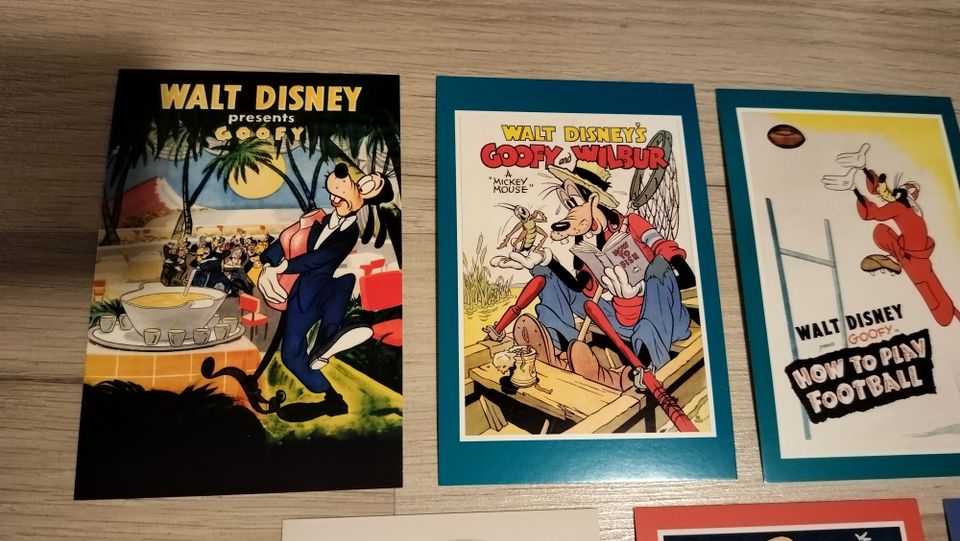 7 Disney Hessu Hopo vintagetyylistä postikorttia