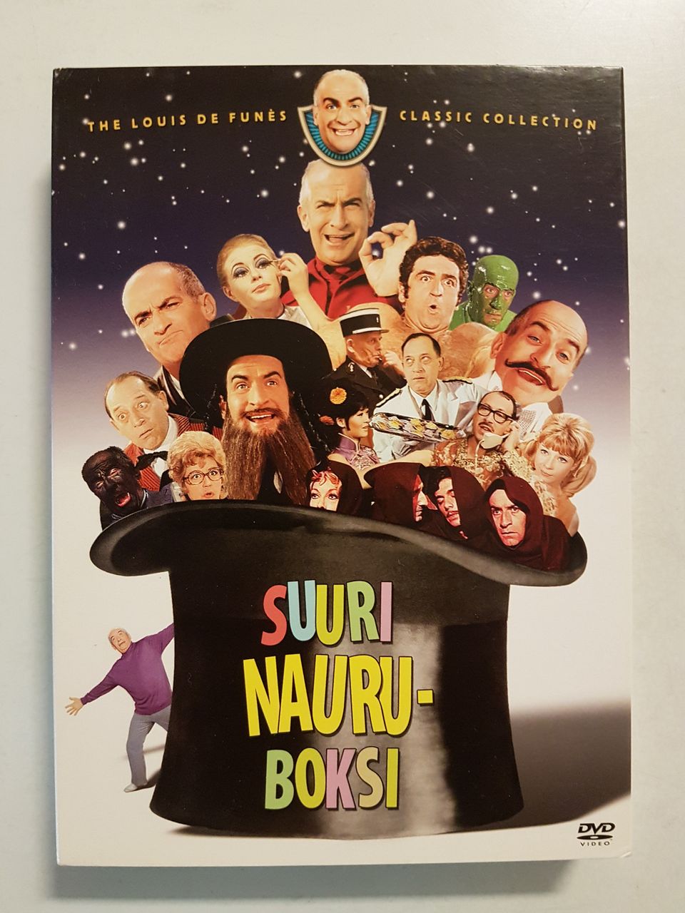 Suuri Nauruboksi Louis de Funès -kokoelma  (1966-1973) 6DVD