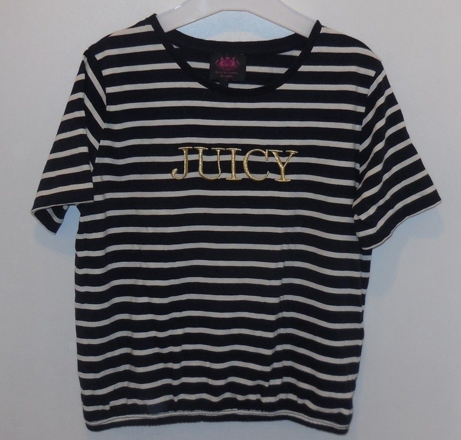 Juicy Couture black label T-paita 152-158 cm (12-13)