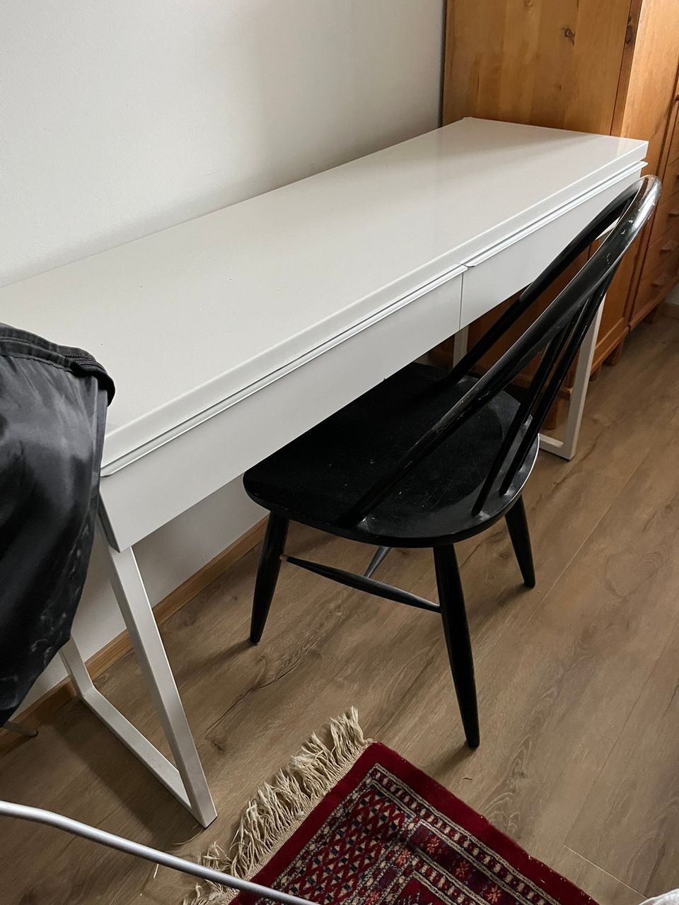 Työpöytä kapea, Ikea Bestå