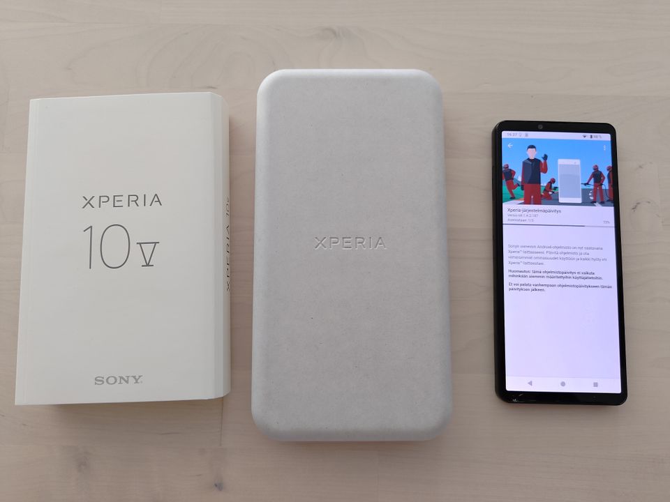 Sony Xperia 10 V 5g puhelin, ei takuuta