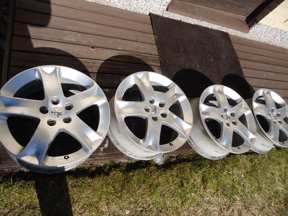 Peugeot alu.vant. 508 5008 jako5x108 4kpl 17"