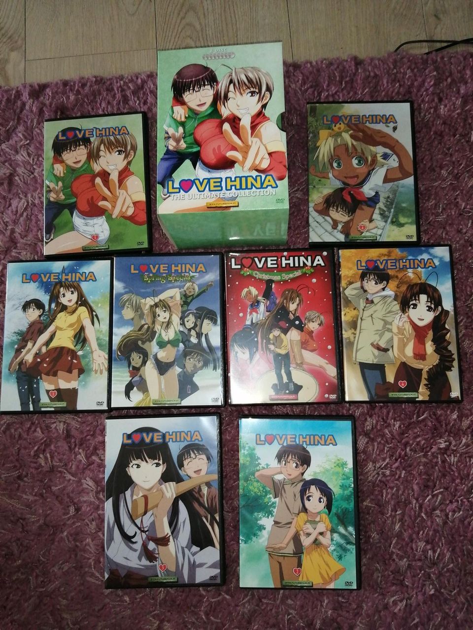 Anime dvd kokoelma.