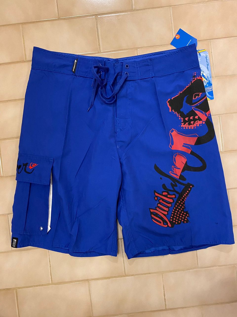 Quiksilver Uimashortsit Sininen Koko 34 (M) Uusi