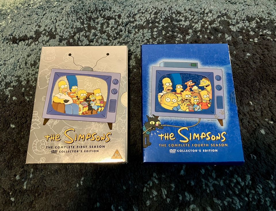 The Simpsons - tuotantokaudet 1 ja 4