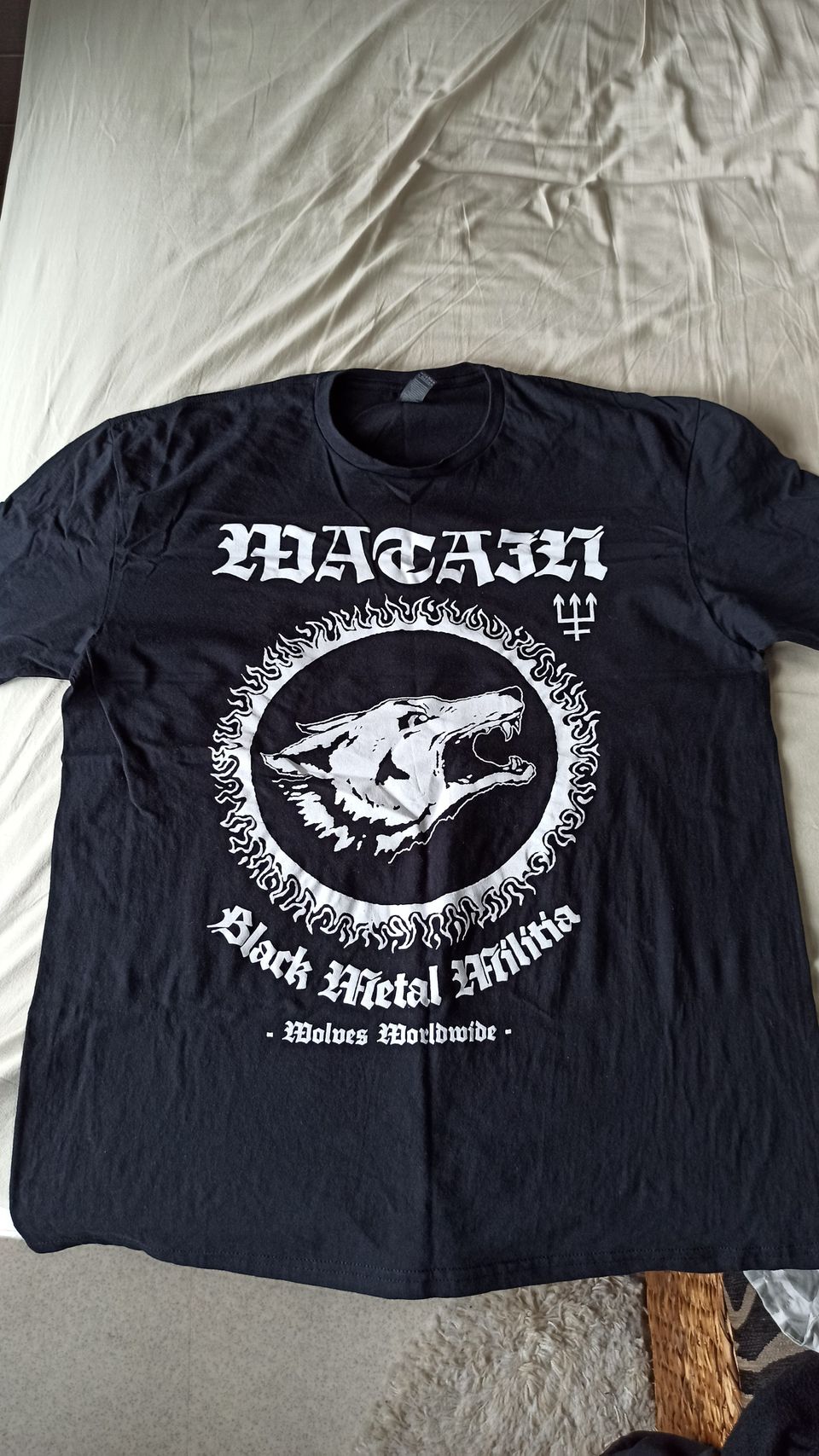 Watain - Black Metal Militia, t-paita, XL