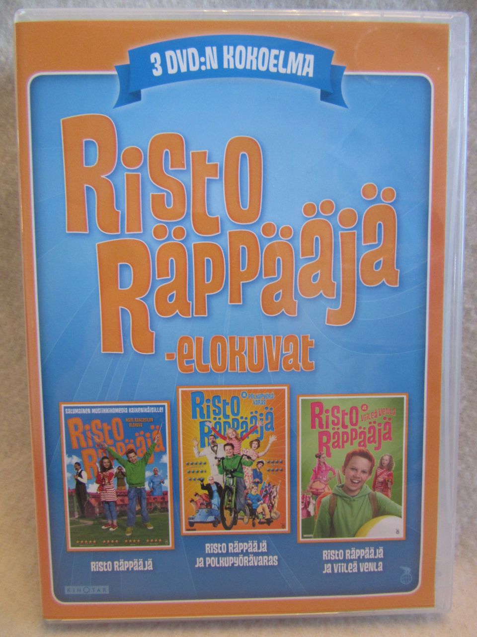 Risto Räppääjä boksi dvd