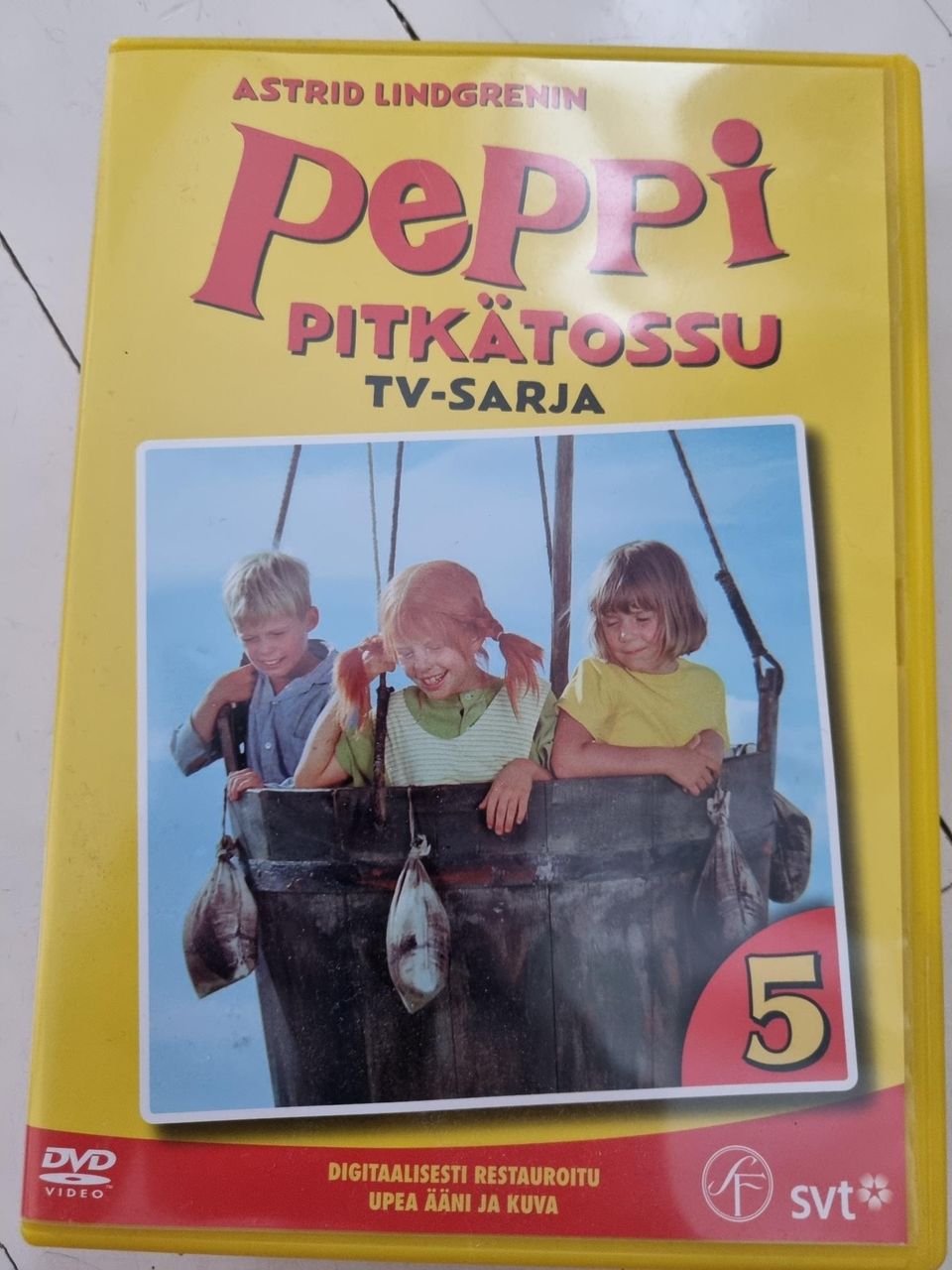 Peppi Pitkätossu tv-sarja osa 5 DVD