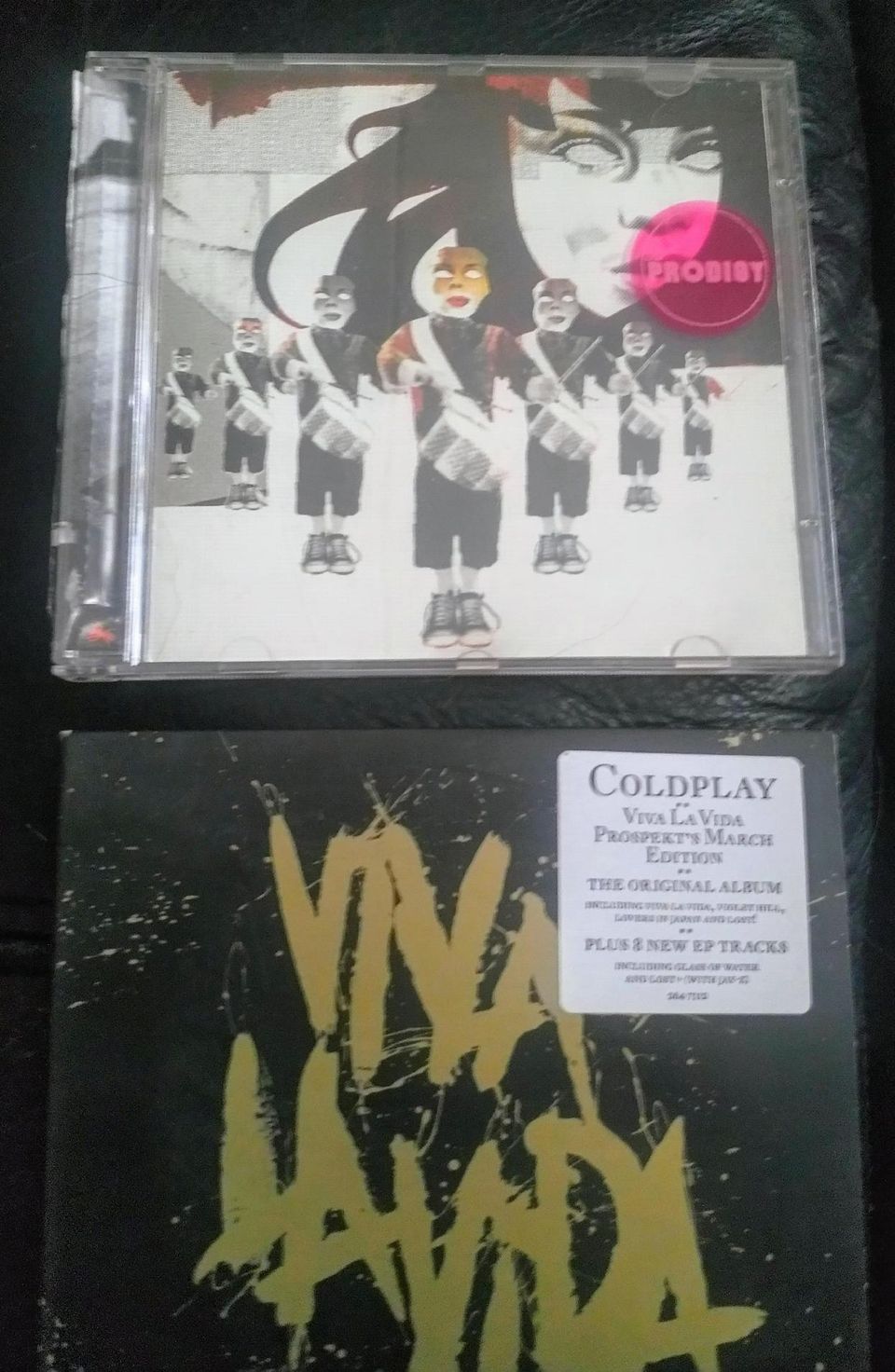 Coldplay ja Prodigy CD