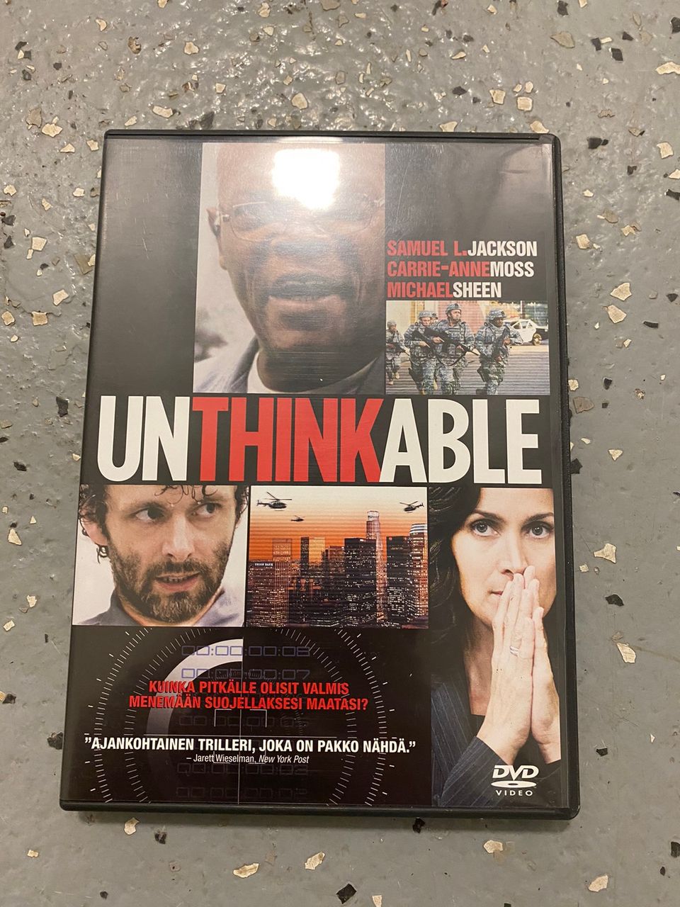 Unthinkable dvd