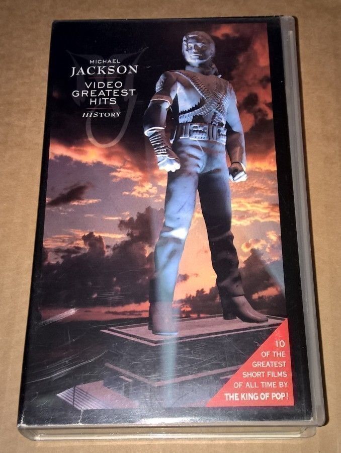 Vhs Michael Jackson Video Greatest Hits History 1995