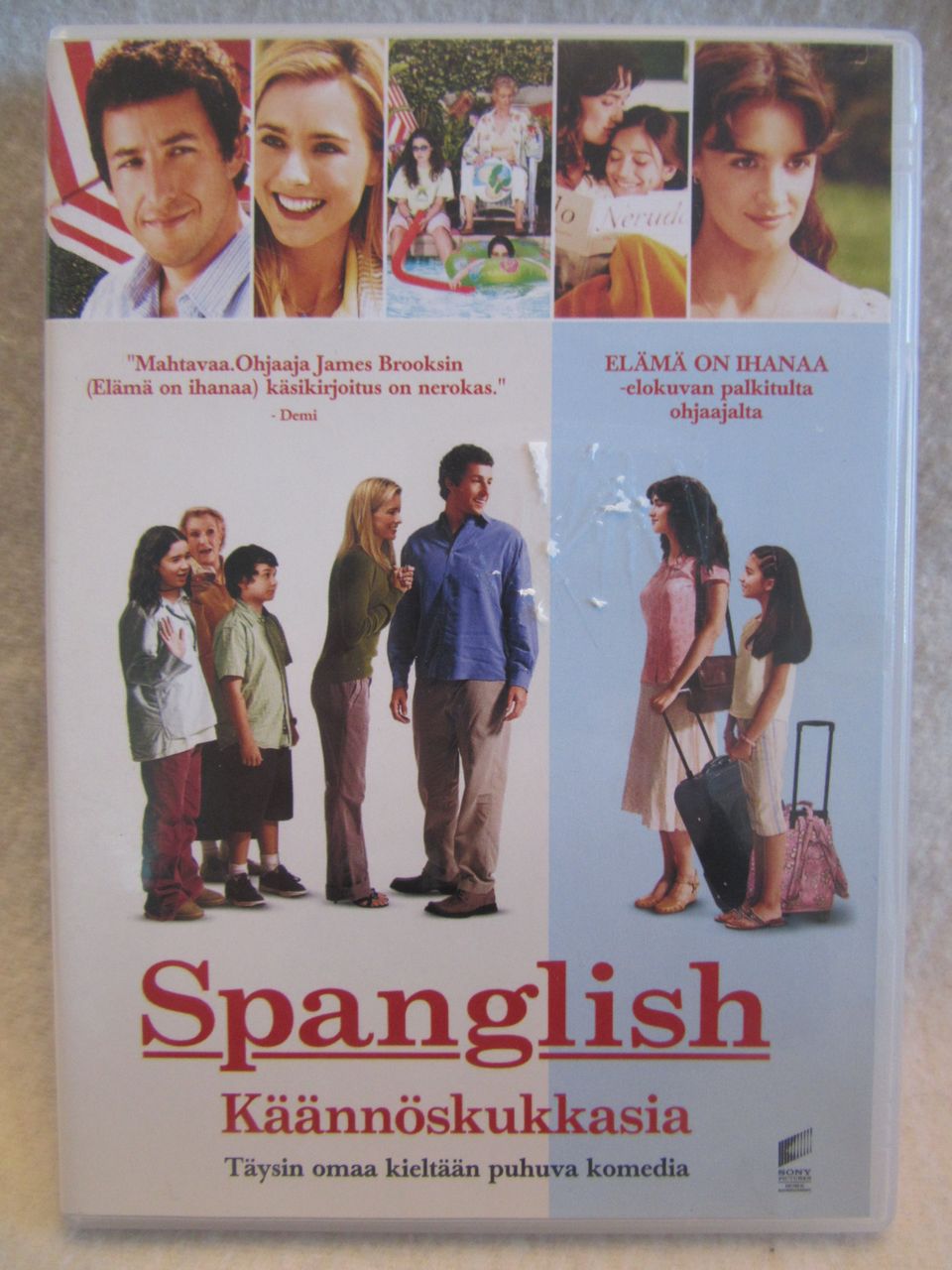 Spanglish – käännöskukkasia dvd