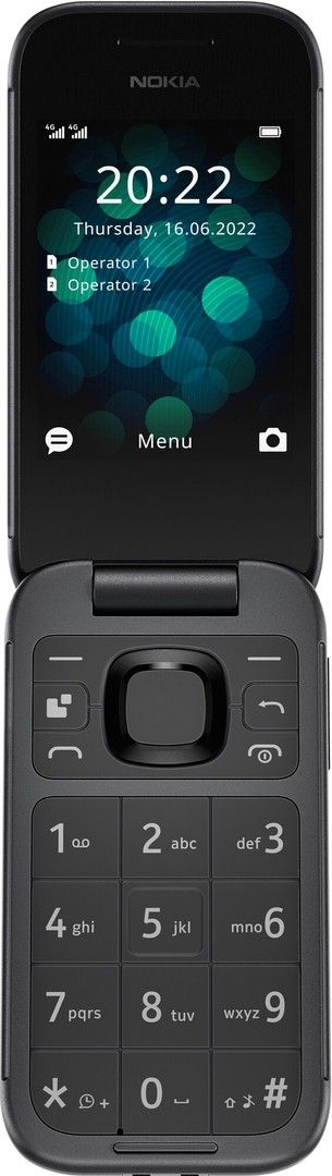Nokia 2660 Flip matkapuhelin (musta)