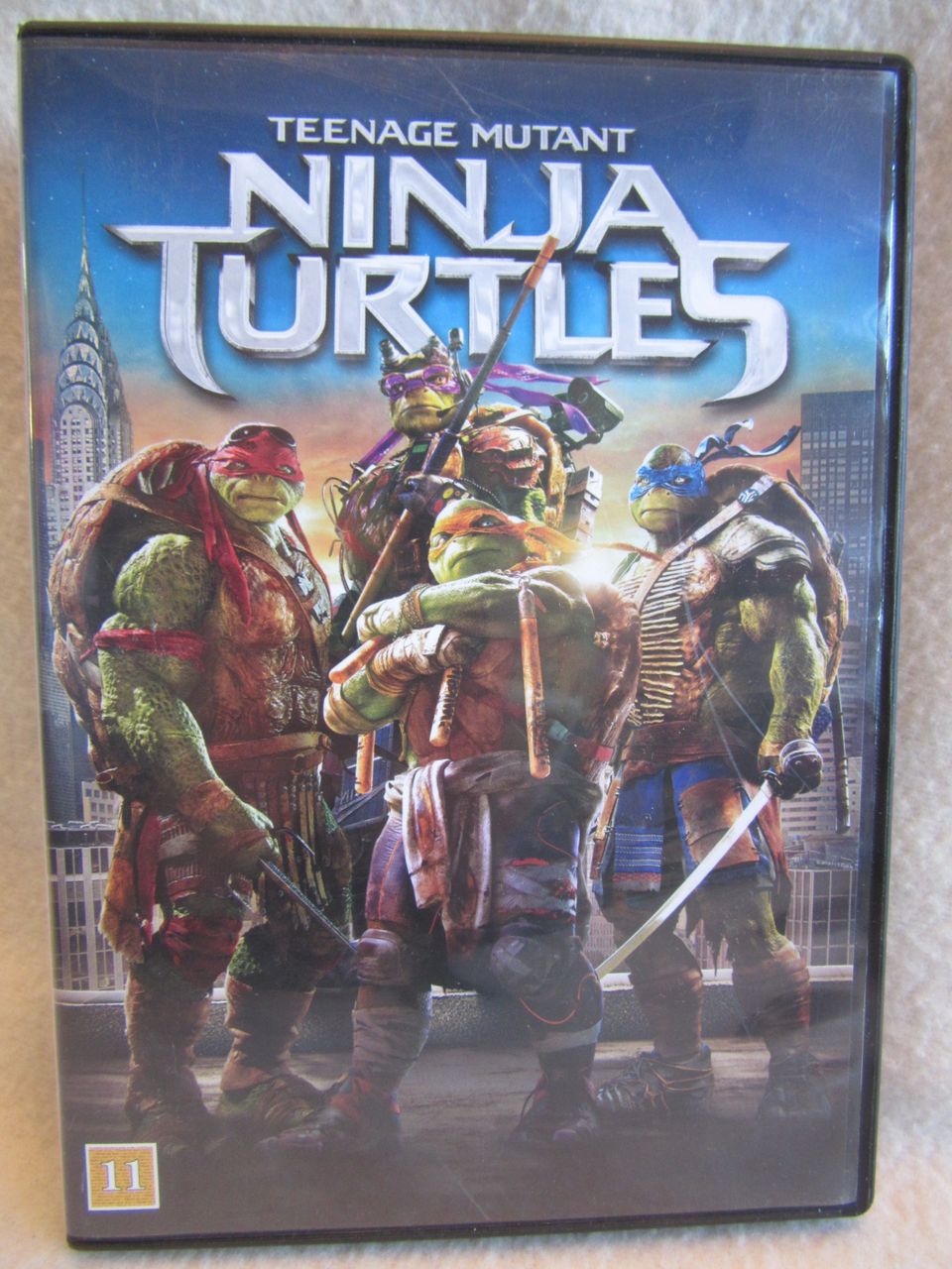 Teenage Mutant Ninja Turtles dvd