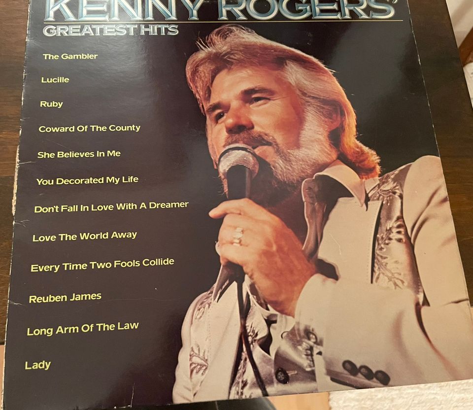 Kenny Rogers, LP, vinyylilevy