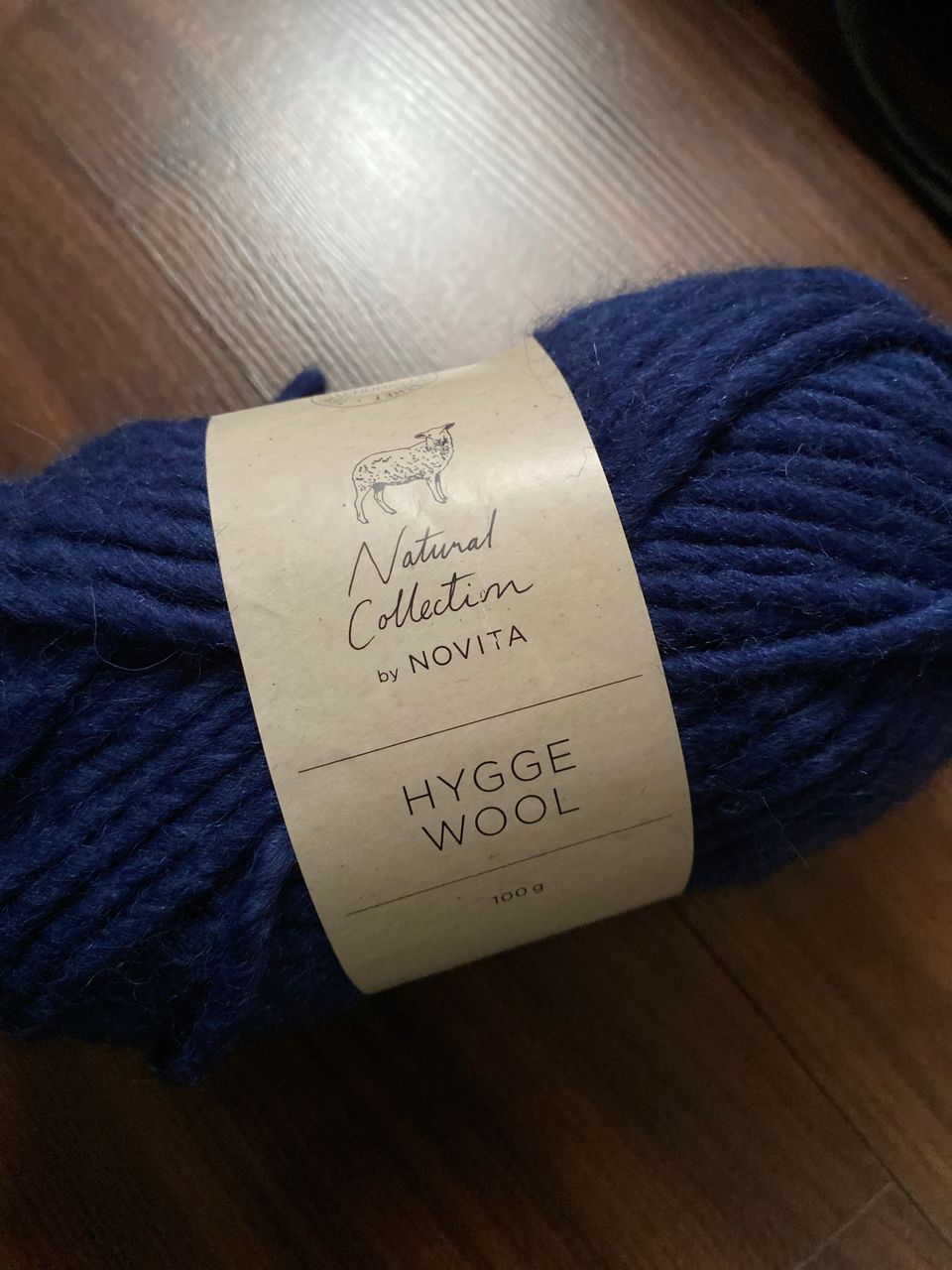 Hygge wool tummansininen villalanka