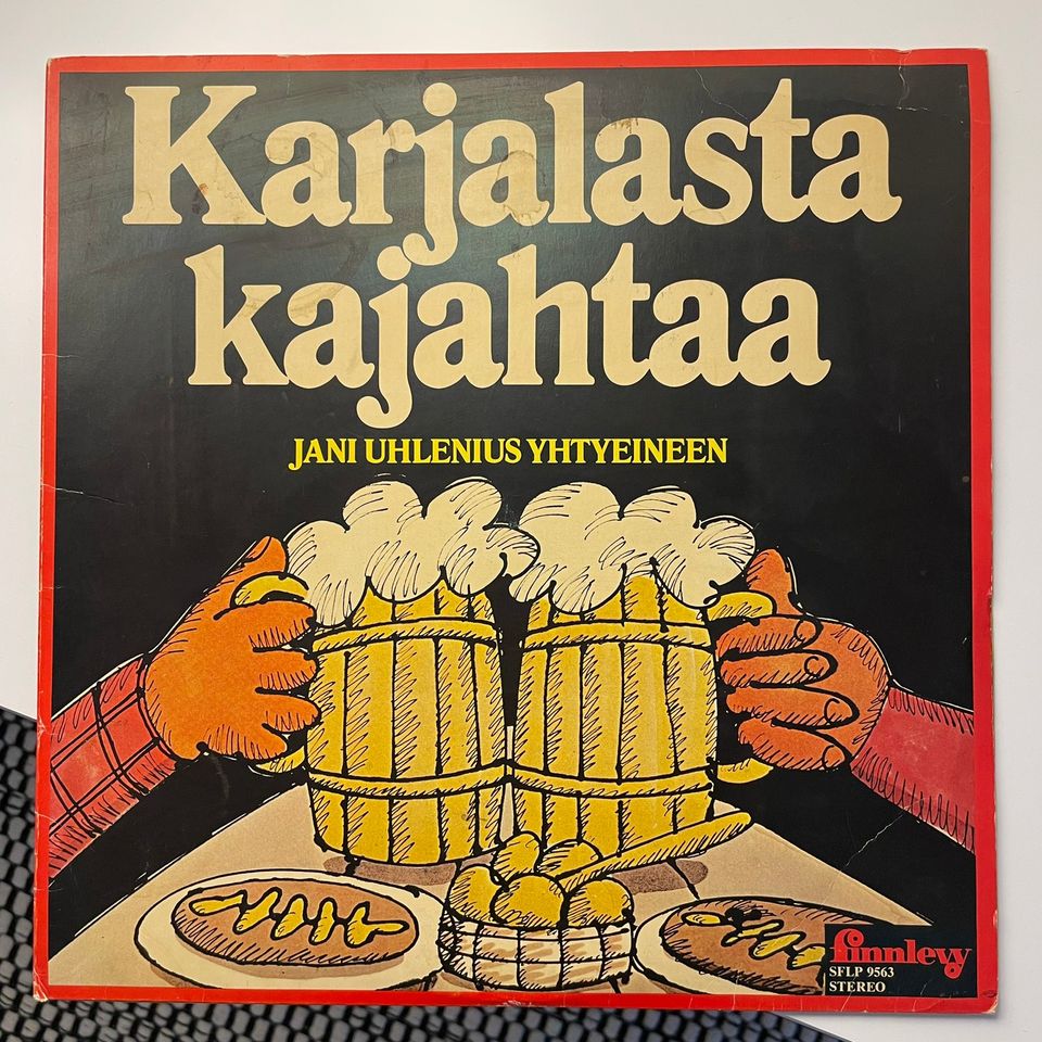 Jani Uhleniuksen Yhtye | LP | Karjalasta Kajahtaa