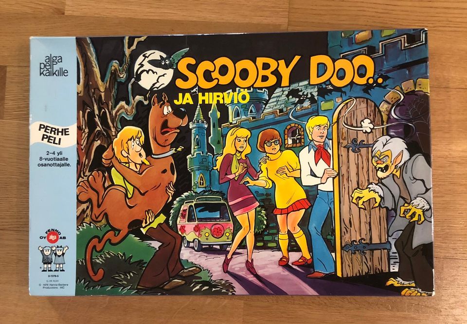 Scooby Doo ja hirviö lautapeli, 80-luvulta