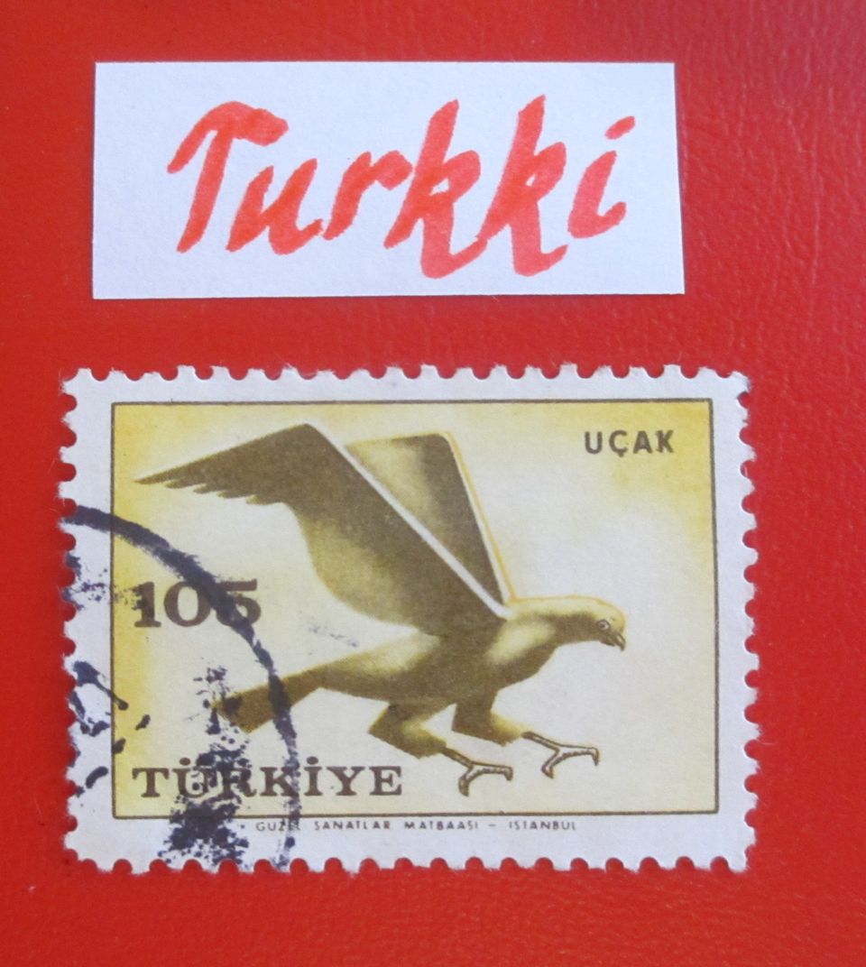 Postimerkki Turkki- Kotka 1959