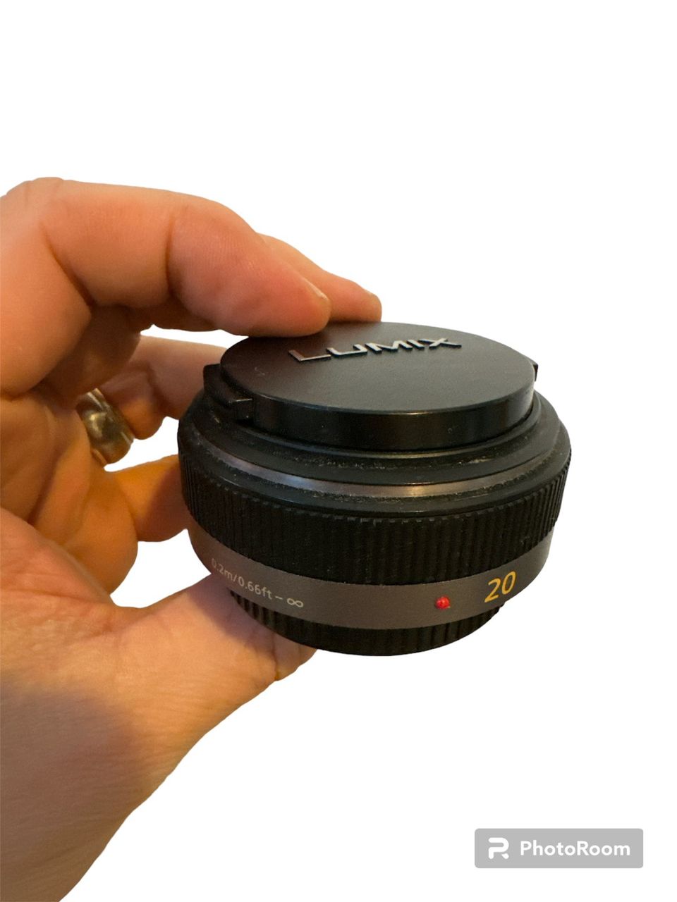 Panasonic Lumix G 20mm f/1.7 II -objektiivi, musta