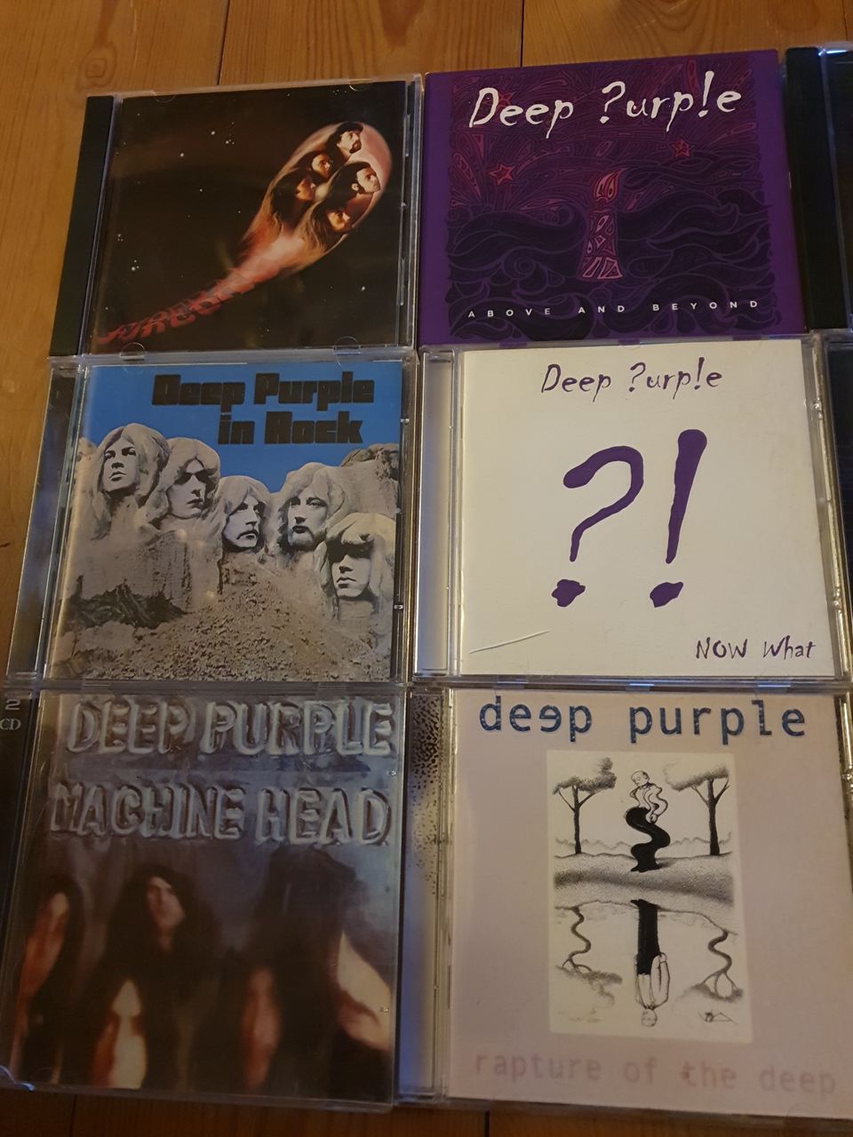Deep purple cd-levyt
