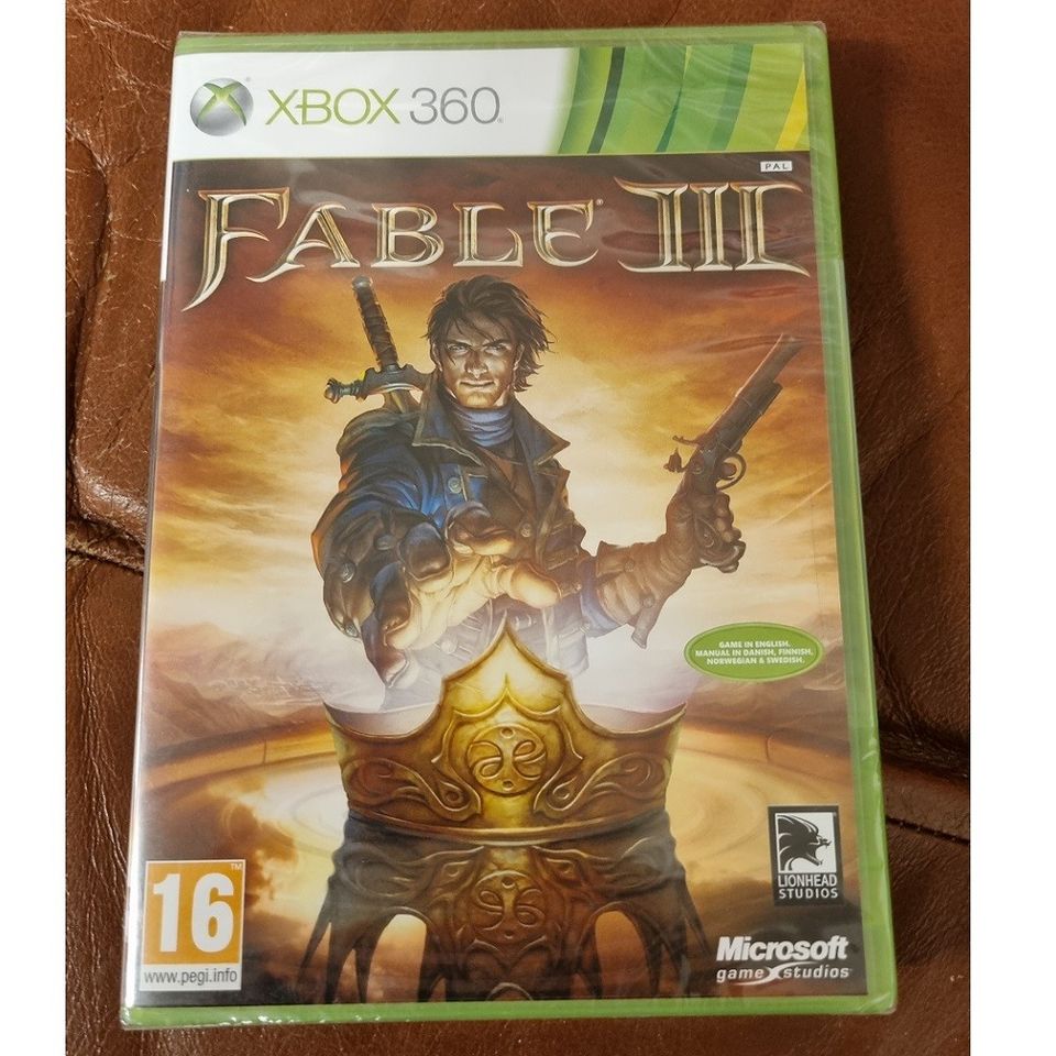 Xbox360 Fable III - avaamaton