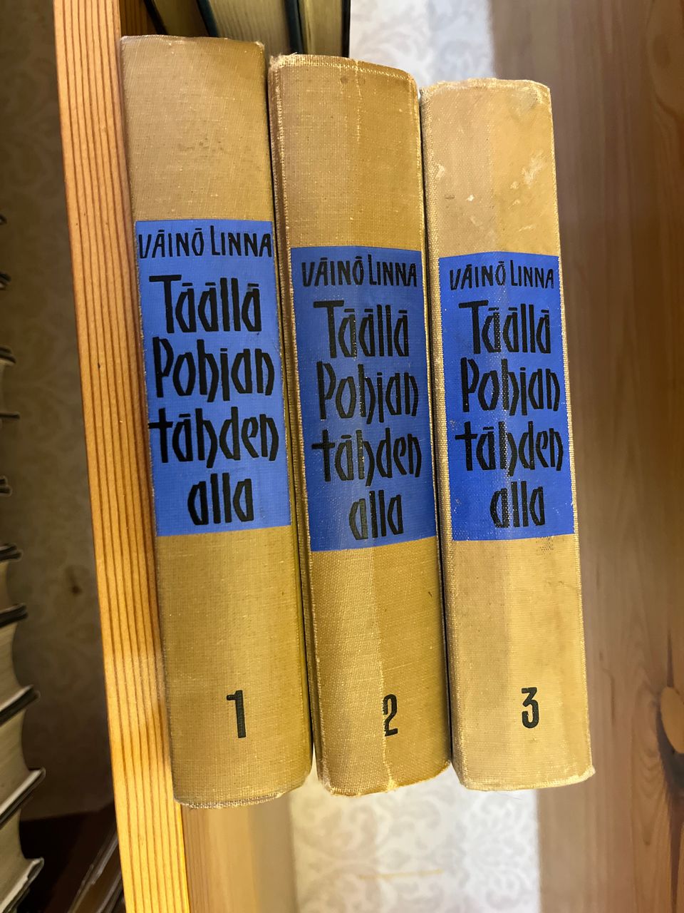 Väinö Linna Täällä Pohjantähden alla sarja