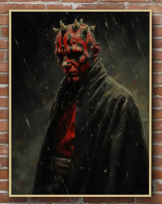 Star Wars Darth maul juliste 30x41cm