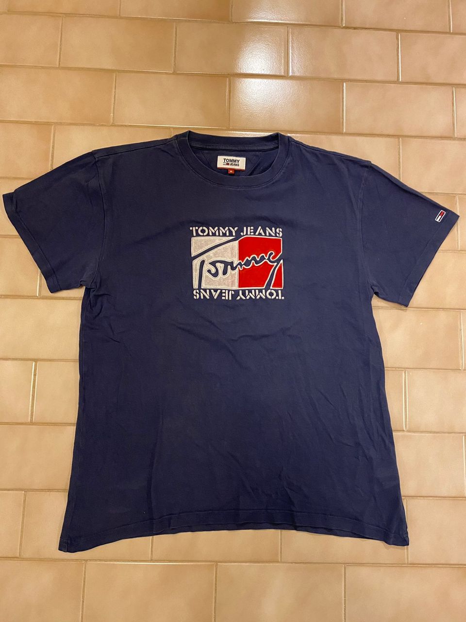 Tommy Jeans T-paita Sininen Koko M