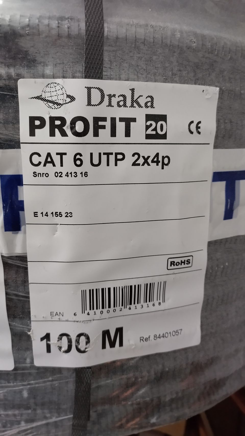 Draka profit Cat6 UTP 2x4p 100m