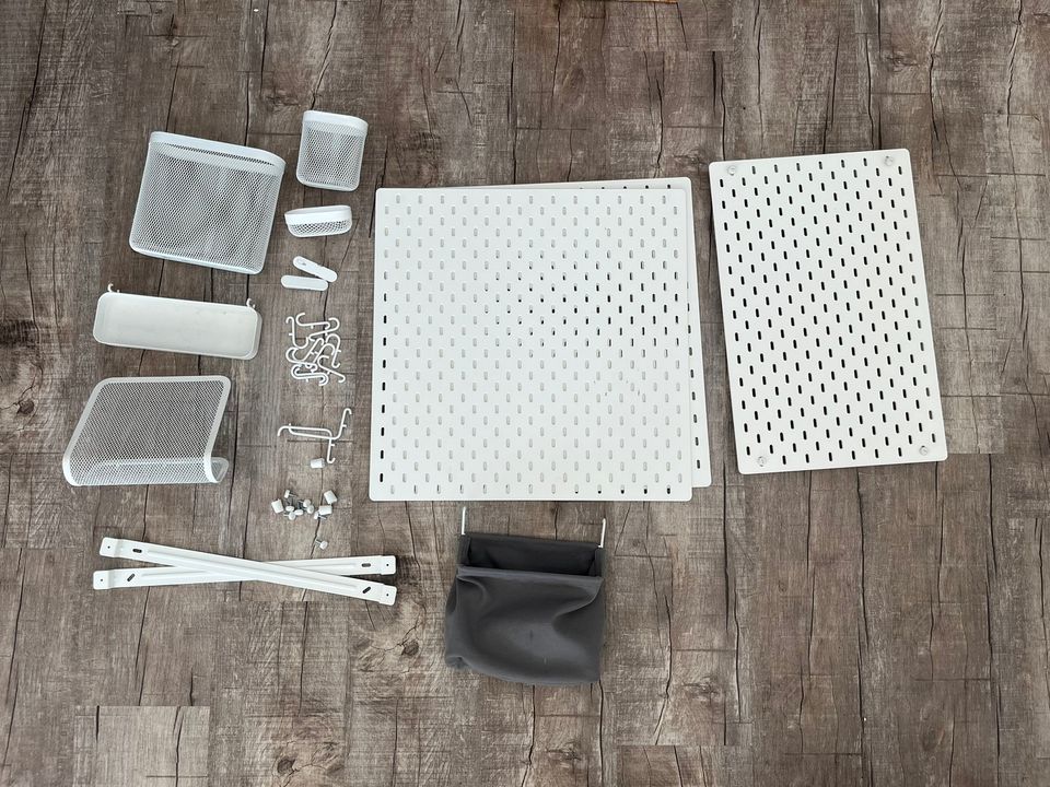 Ikea Skådis säilytystaulut (3kpl) ja tarvikkeet
