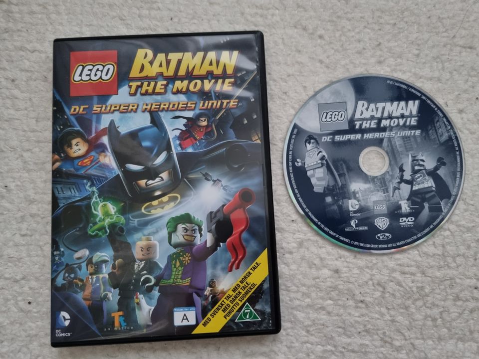 Lego Batman elokuva dvd