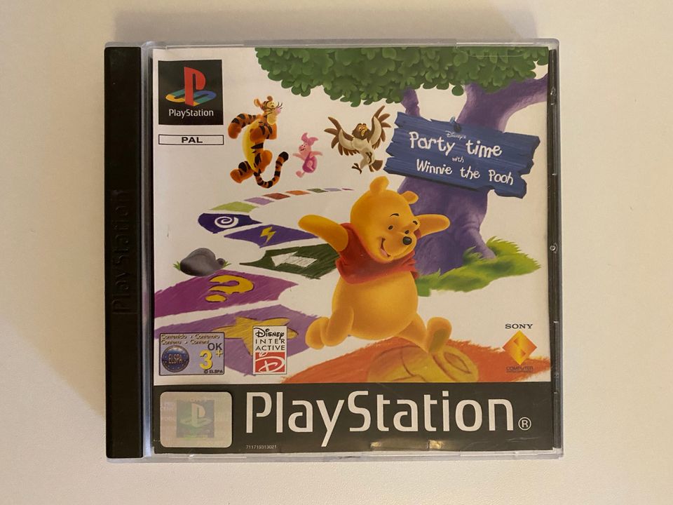 PS1 Disney's Party Time with Winnie the Pooh