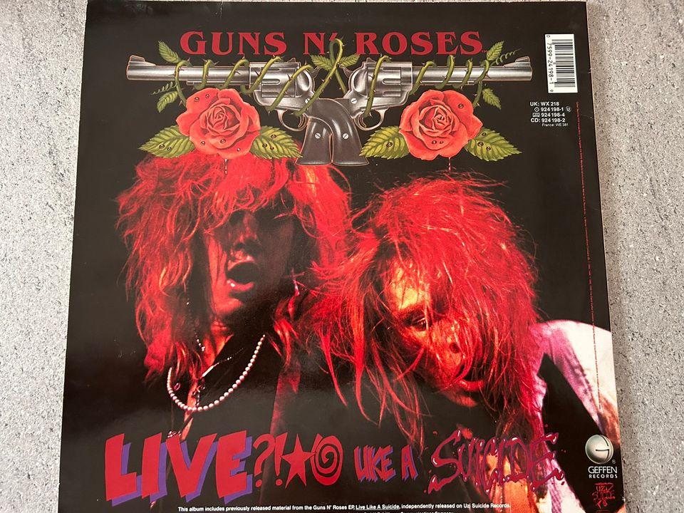 Guns N’ Roses  Like a Suicide LIVE LP-levy