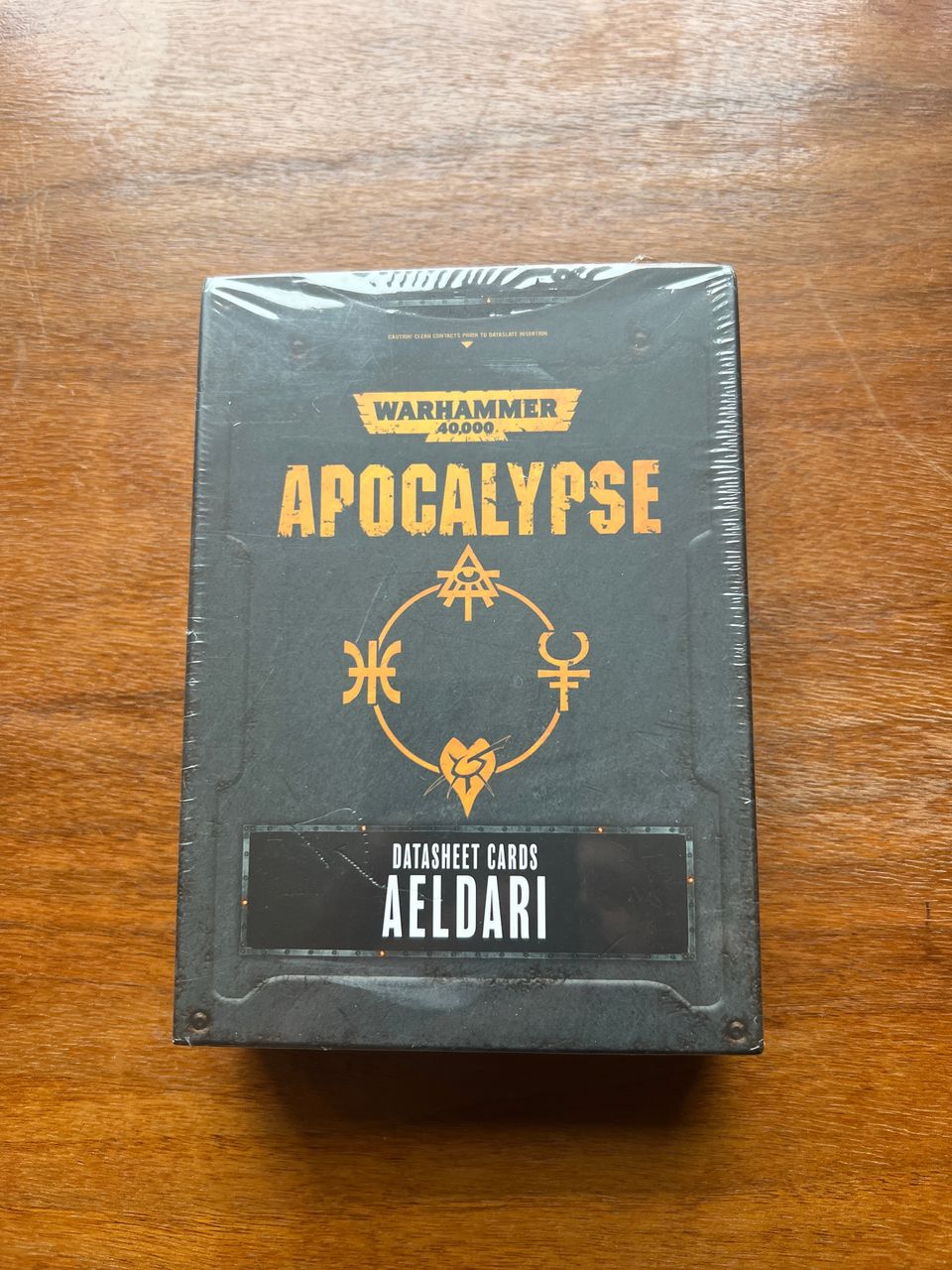 Warhammer 40k Apocalypse Aeldari datasheet cards paketti