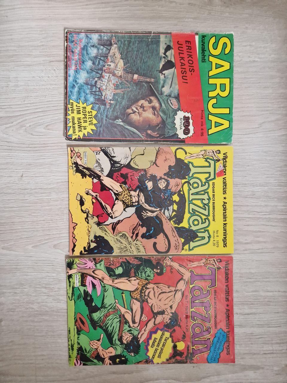 Tarzan 2kpl Sarjakuvalehti 1kpl